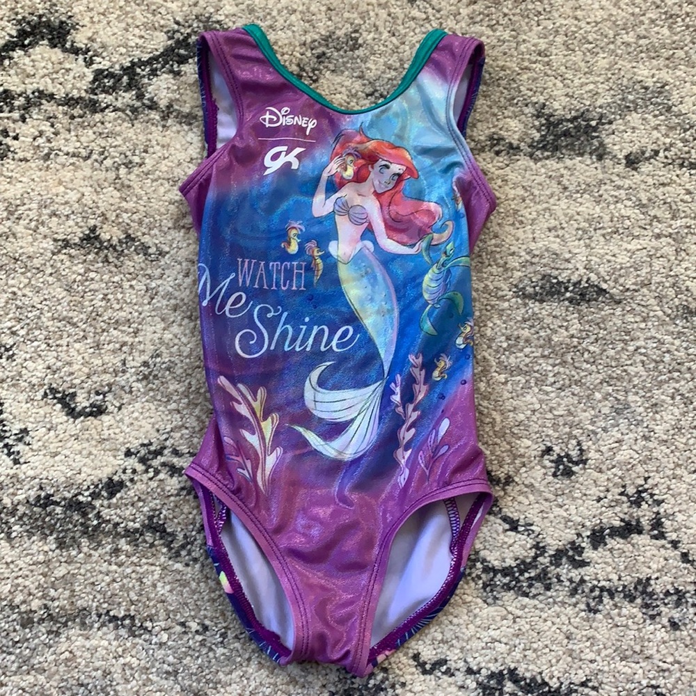 GK gymnastics suit xs Little Mermaid 🧜🏼‍♀️